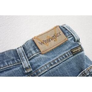 Wrangler Comfort Stretch Western Cowboy Denim Jeans Blue Mens Size 36 x 29